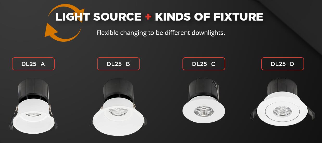 module downlight DL25A