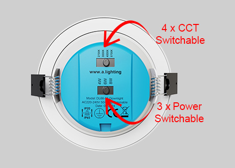 Power & CCT Switchable