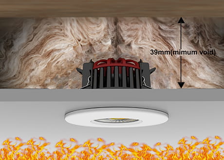 fire rated downlight