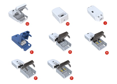 downlight junction boxes