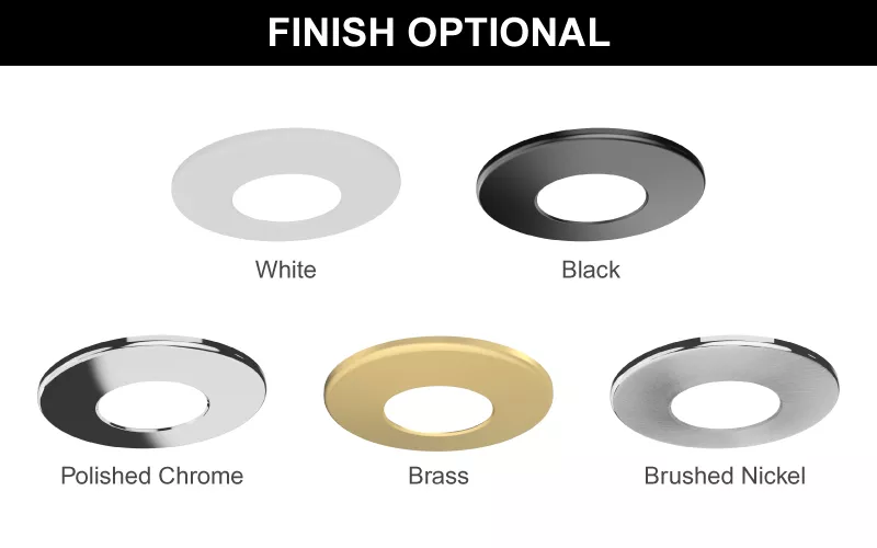 Bezel of fire Rated LED Downlights LED Lighting Recessed spotlight ip65 dimmable   (3)
