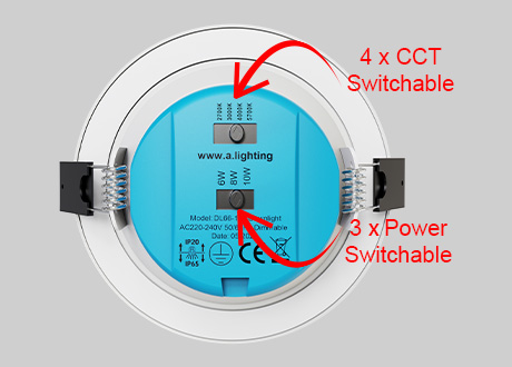 Power & CCT Switchable