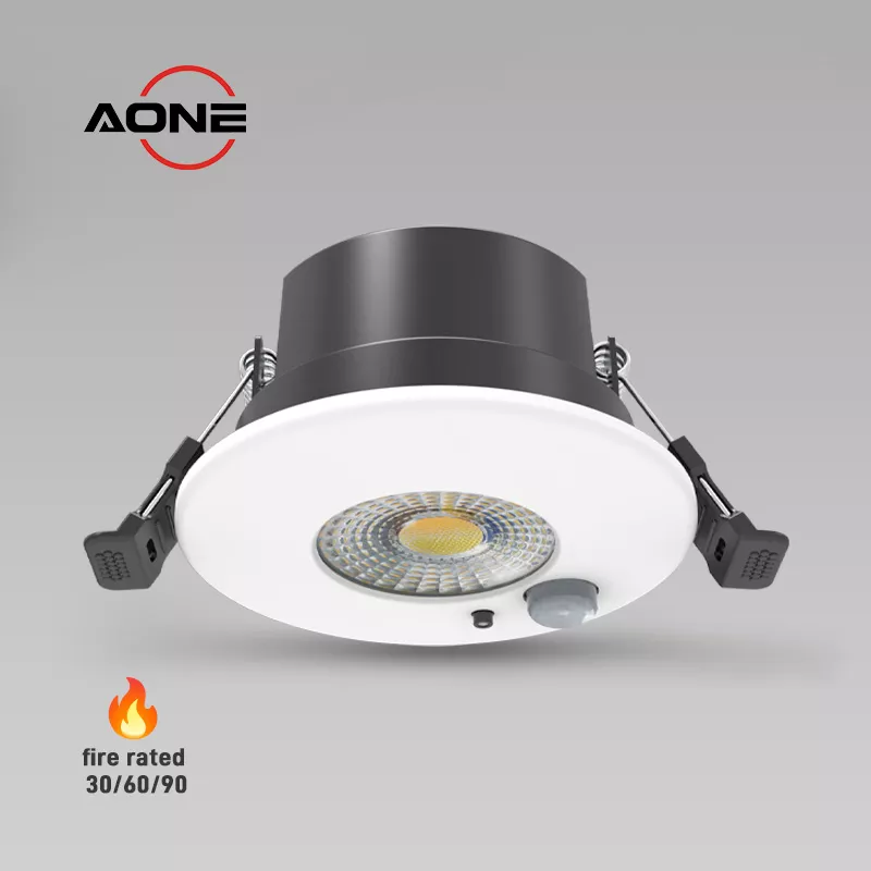 PIR Magnetic IP65 Ultra-thin Fire Rated Recessed Multi-functional LED Downlight DL190S