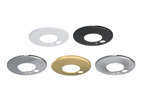 magnetic interchangeable bezel of downlight