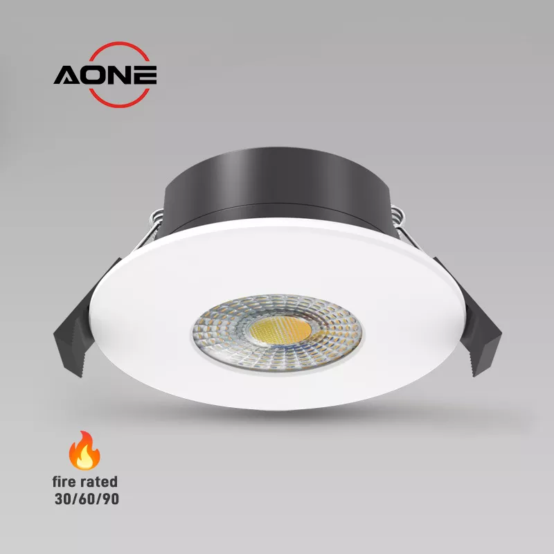 Ultra-thin Magnetic Dimmable 4CCT IP65 Fire Rated Recessed Multifunctional Downlight DL190M