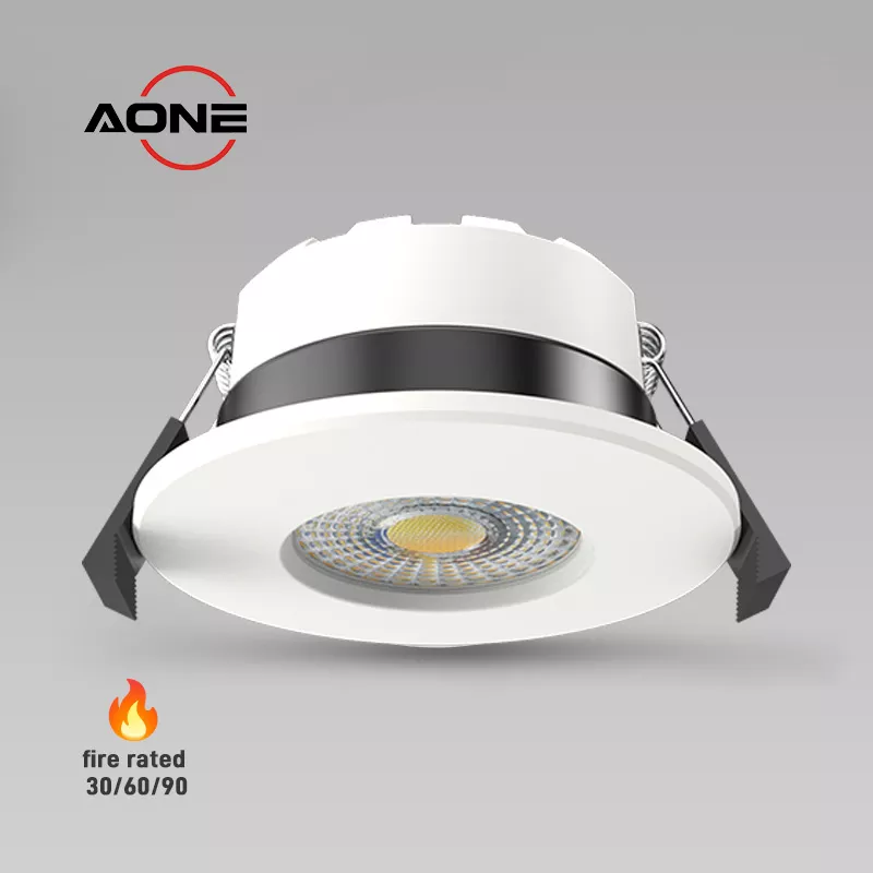 Ultra-thin IP65 Fire Rated Recessed Downlight Multi-functional LED Lighting DL186B