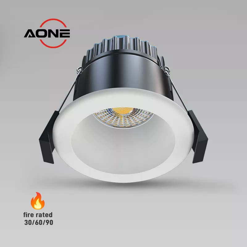 Anti-glare Dimmable Front 4CCT Power Changeable Fire Rated Downlight DL191