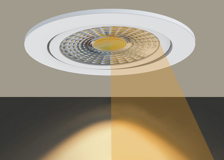 10w Recessed LED Downlight SPOTLIGHT High efficacy of 120lm/W.