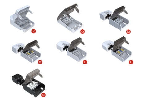 downlight junction boxes