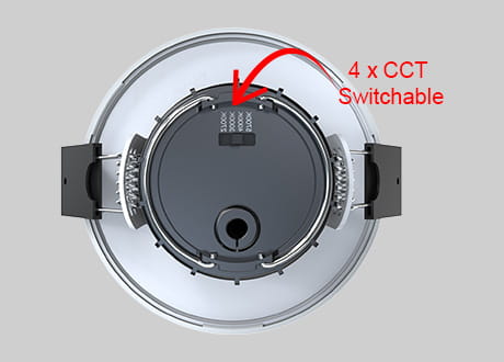 4CCT downlight/spotlight