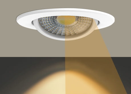 downlight/spotlight brightness