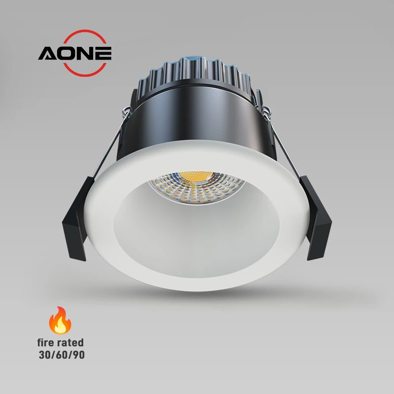 IP65 Low Glare 4CCT Dimmable Fire Rated LED Downlight DL191