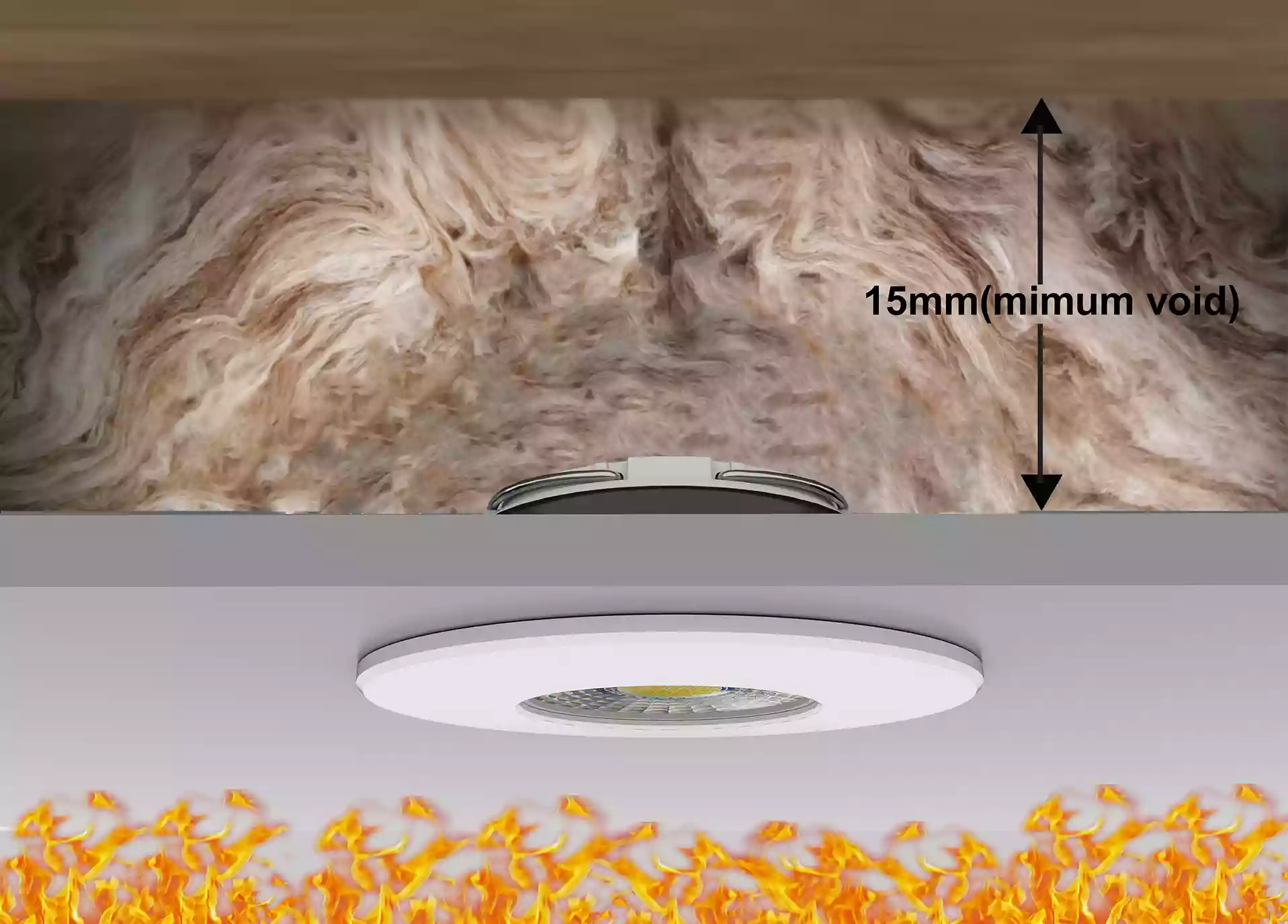 downlight installation depth