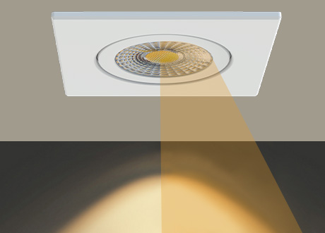 downlight brightness