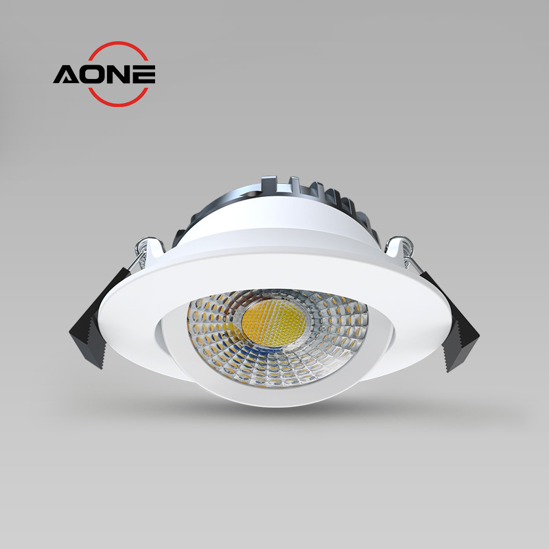 Aluminum Ultra-Thin Downlight Tiltable DL86C SMD