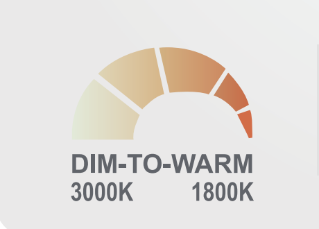 downlight spotlight dim to warm