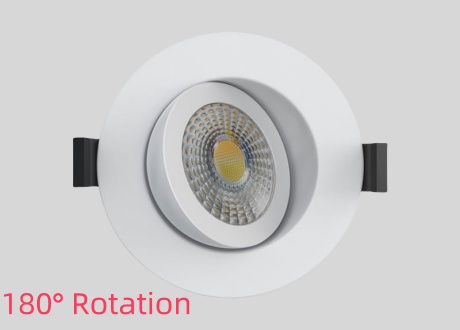 tiltable downlight spotlight 
