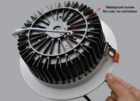 Aluminum Heat Sink and Waterproof COMMERCIAL DOWNLIGHT