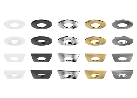 downlight bezel changeable