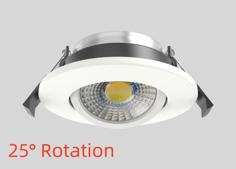 tiltable downlight spotlight 