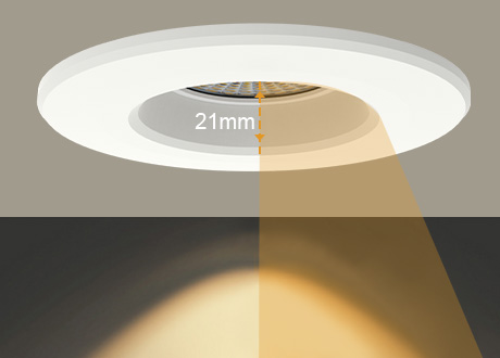 integrated fire rated LED downlights LED Lighting 4cct recessed spotlight ip65 dimmable 