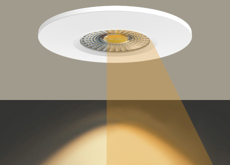 downlight mounting surface
