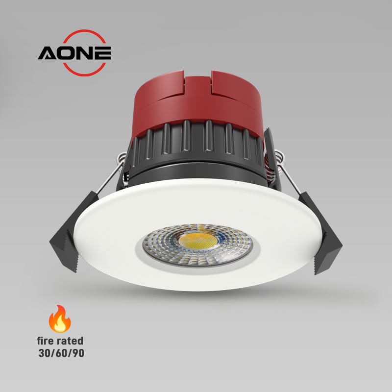 Integrated IP65 Fireproof Recessed Downlight Multi-functional LED Lighting DL100P