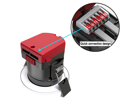 Integrated downlight