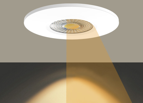 downlight mounting surface