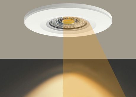 downlight spotlight mounting surface