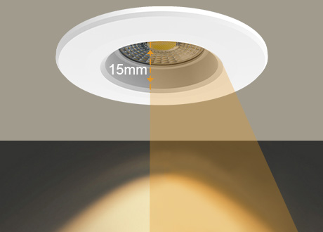 downlight spotlight mounting surface