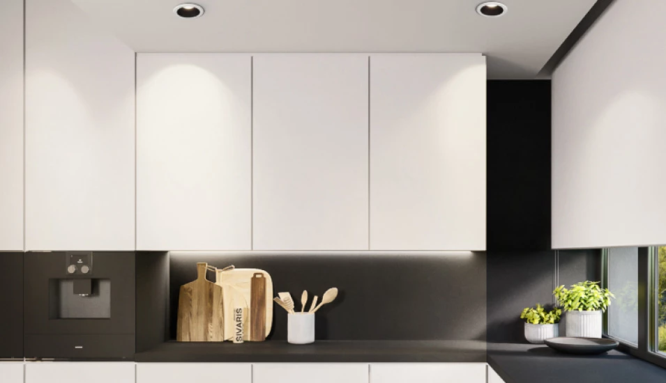 downlight sppotlight used in kitchen