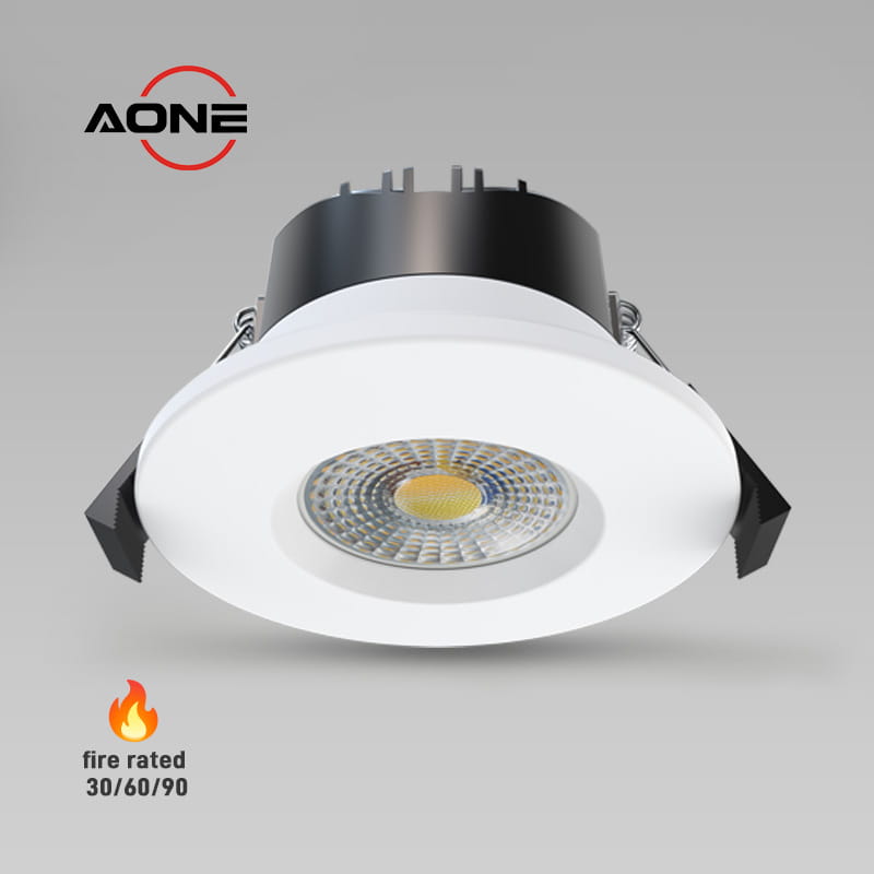 5W-7W IP65 Fire-Rated LED Fixed Downlight Dimmable with 4xCCT DL190
