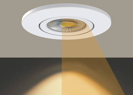 downlight spotlight mounting surface
