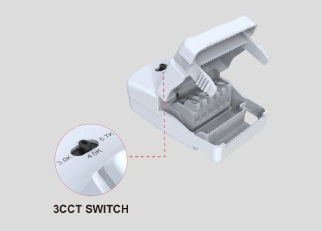connector for downlight spotlight 