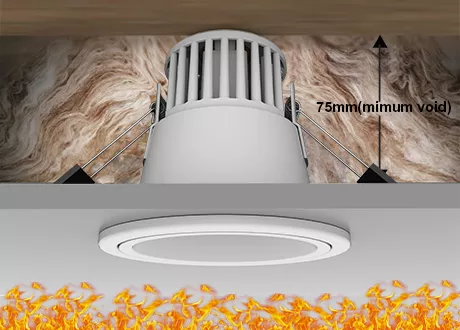 downlight installation Trimless fire Rated LED Downlights 6W 8W 10W Recessed spotlight ip65 dimmable 4cct LED Lighting