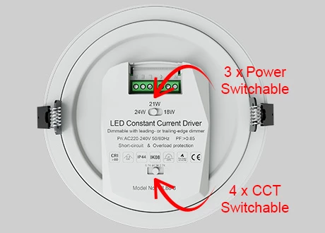 downlight CCT switchable