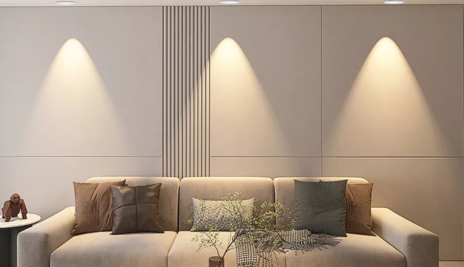 downlight in Living