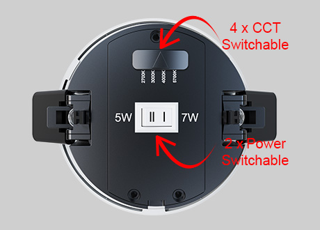 smart spring downlight