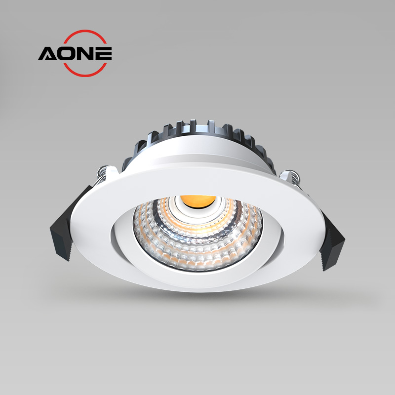 Aluminum Ultra-Thin Downlight Tiltable Spot DL86C COB