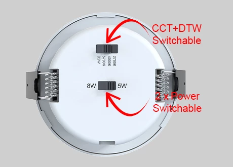 downlight CCT switchable