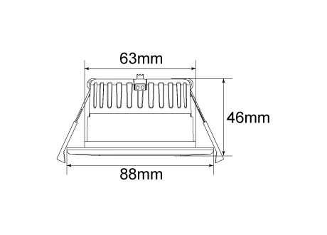 downlight Diameter 88