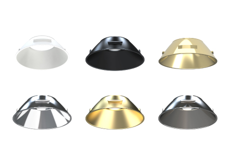 anti glare Interchangeable bezel downlights fire Rated LED Downlight bezel 