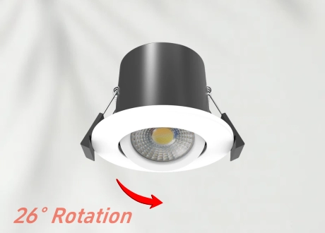 downlight spotlight 25° rotation
