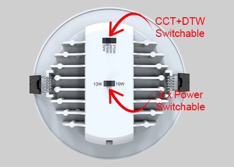 downlight CCT switchable