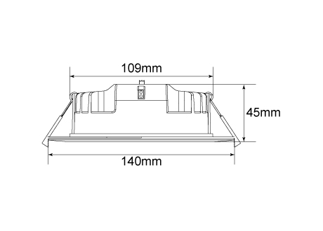 downlight Diameter 140MM