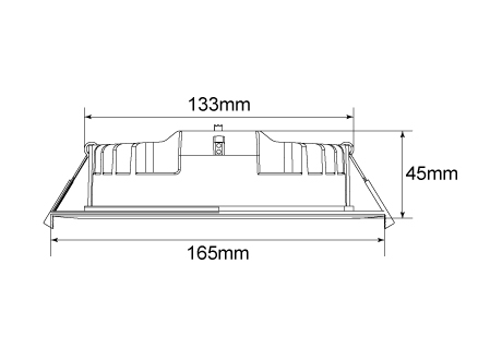downlight Diameter 165MM
