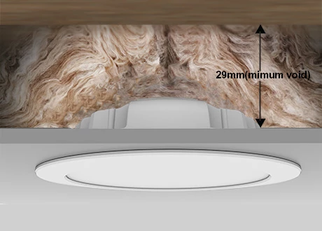 downlight coverable,