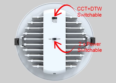 downlight CCT switchable
