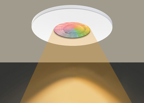 high-uniformity lighting downlight